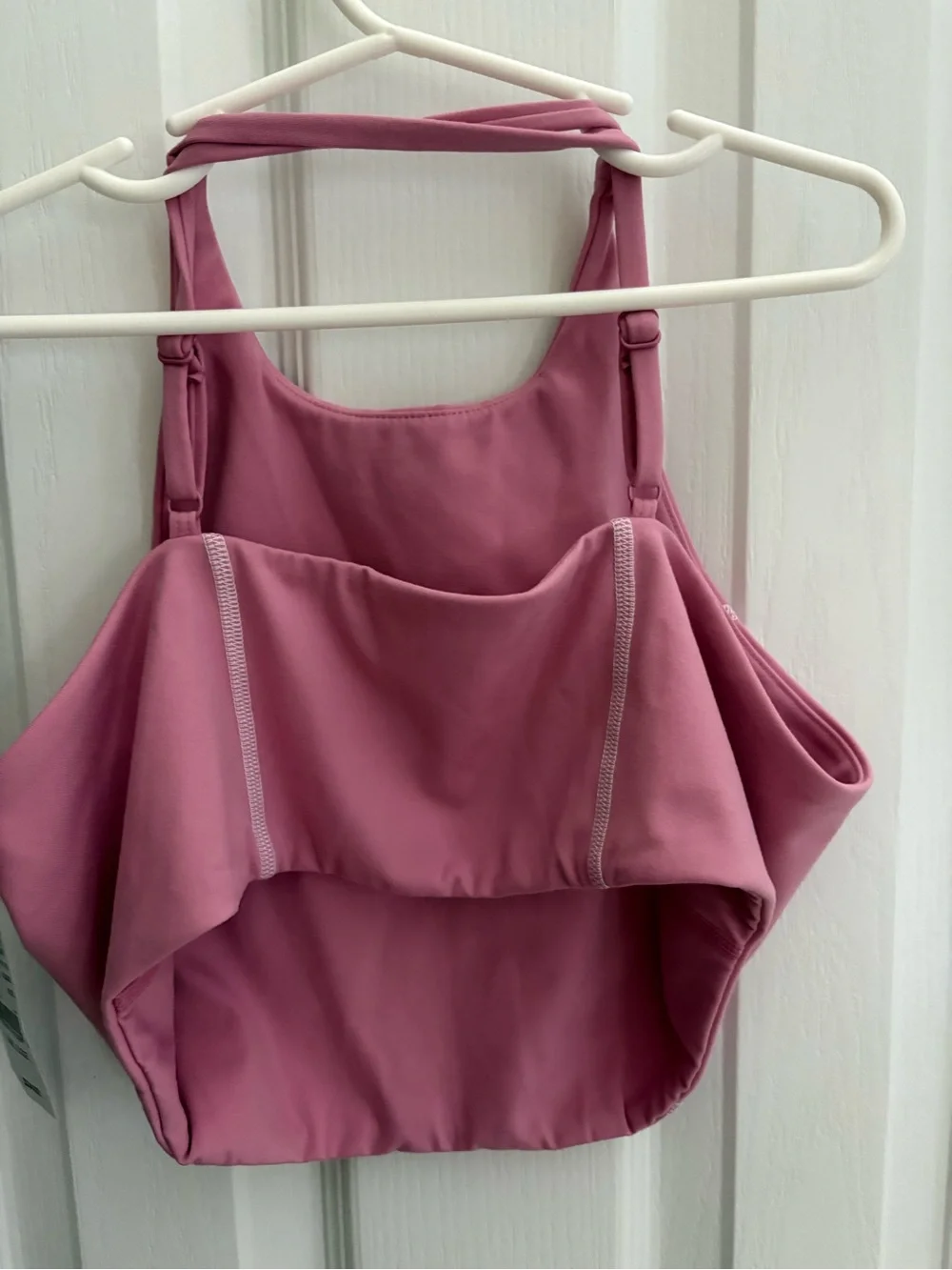 NWT PacSun Mauve High-Neck Crop Sports Bra